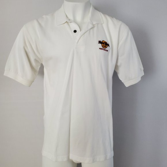 Hard Rock Cafe Amsterdam Polo Size L 🔥 - Picture 1 of 8